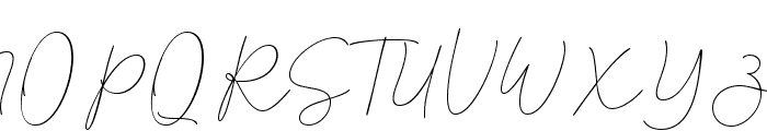 Dealoras Signature Font UPPERCASE