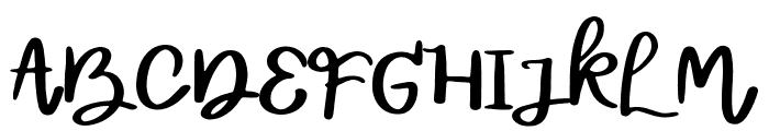 Dean Regular Font UPPERCASE