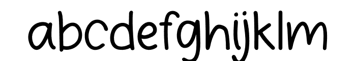 Dear Father Regular Font LOWERCASE