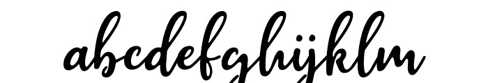 DearSomeone-Regular Font LOWERCASE