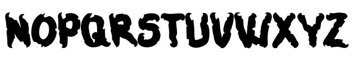 Death Bighost Font LOWERCASE