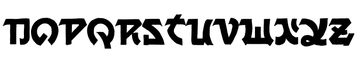 Death Mist Regular Font LOWERCASE
