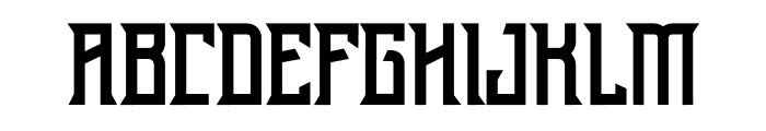 Death Note Font UPPERCASE