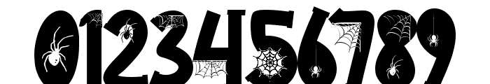 Death Spider Font OTHER CHARS