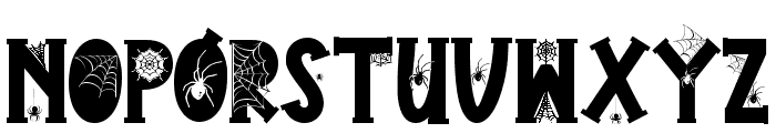 Death Spider Font UPPERCASE