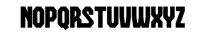 Debron Orders Font UPPERCASE