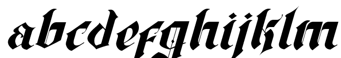 Decision Making Italic Font LOWERCASE
