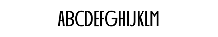 Decohead Light Font LOWERCASE