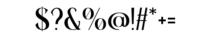 Decondor DemiBold Font OTHER CHARS