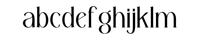 Decondor Light Font LOWERCASE