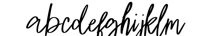 DedailySignature-Regular Font LOWERCASE