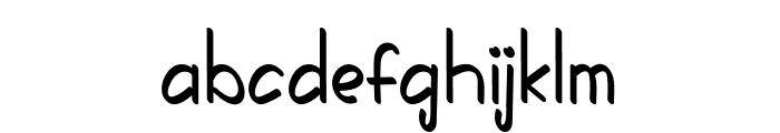 Dedhi Font LOWERCASE