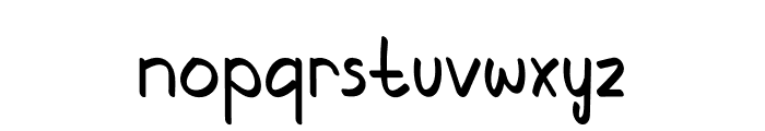 Dedhi Font LOWERCASE