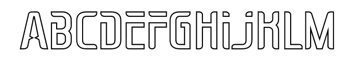 Deffego Font LOWERCASE