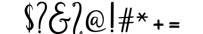 Deflexure-Regular Font OTHER CHARS