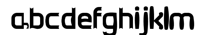 Defmisu Font LOWERCASE