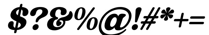 Degalena-Italic Font OTHER CHARS