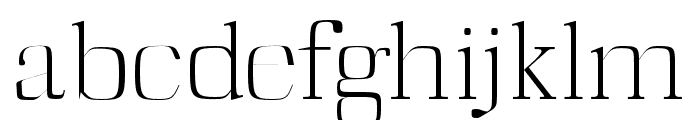 Deidra-Light Font LOWERCASE
