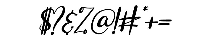 Deirma Italic Font OTHER CHARS