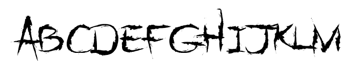 Dejecta-Regular Font LOWERCASE
