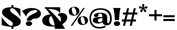 Dekamor-Regular Font OTHER CHARS