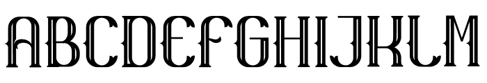 Dekufra Font UPPERCASE