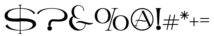 Delao Qord Regular Font OTHER CHARS