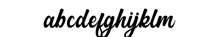 Delapara Font LOWERCASE