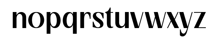 Delattin Font LOWERCASE
