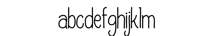 Delfigray Font LOWERCASE