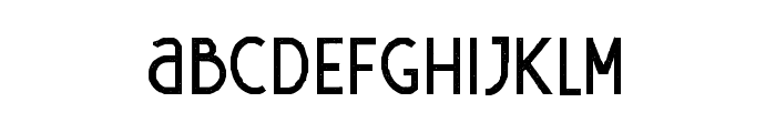 Delfina Aged  Font LOWERCASE