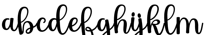 Delgona Font LOWERCASE