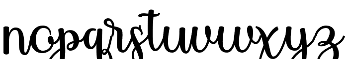 Delgona Font LOWERCASE