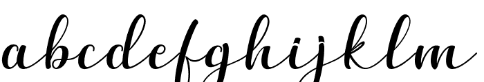 Deliagha Font LOWERCASE
