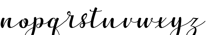 Deliagha Font LOWERCASE