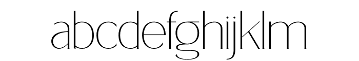 Delicate Elegance Regular Font LOWERCASE