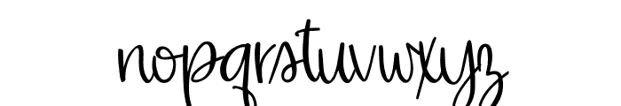 Delicate Flower Font LOWERCASE
