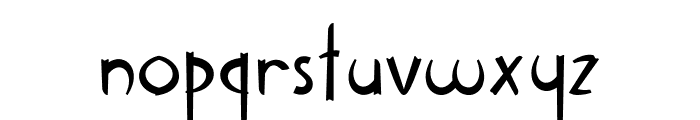 Delicious Font LOWERCASE
