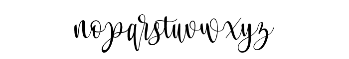 Deliciouxe Font LOWERCASE