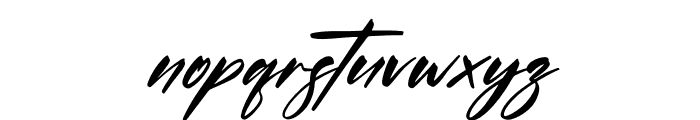 Deligante Smithasa Italic Font LOWERCASE