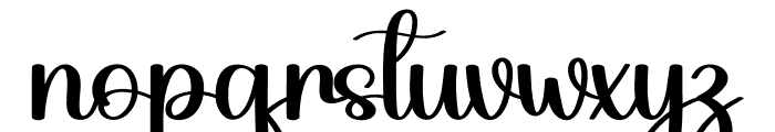 Delighful Font LOWERCASE