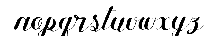 Delight Caligraphy Font LOWERCASE