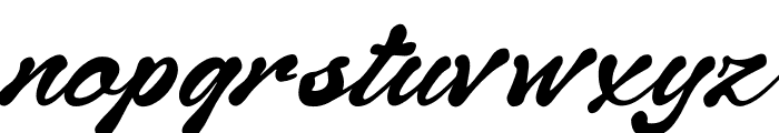 Delight Island Italic Font LOWERCASE