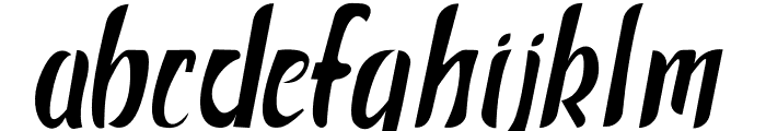 Delight Music Font LOWERCASE