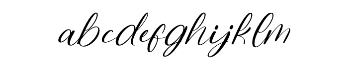 Delight Splash Italic Font LOWERCASE