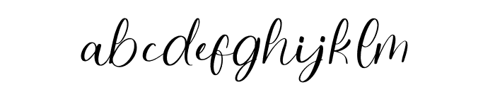 Delight Splash Font LOWERCASE