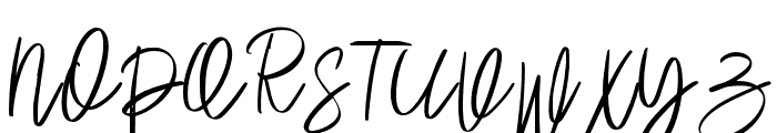 DelightPartyBrush-Regular Font UPPERCASE