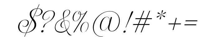 DelightedSunrise-Regular Font OTHER CHARS