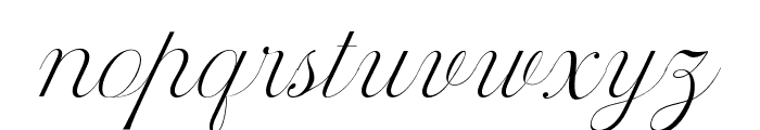 DelightedSunrise-Regular Font LOWERCASE