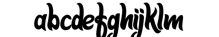 Delighters Font LOWERCASE